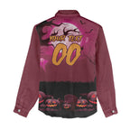 Custom Halloween Manly Warringah Sea Eagles Women Casual Shirt Spooky Australia Mascot Rugby