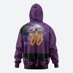 Custom Halloween Melbourne Storm Hoodie Spooky Australia Mascot Rugby