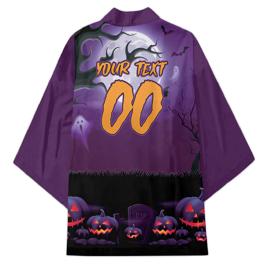 Custom Halloween Melbourne Storm Kimono Spooky Australia Mascot Rugby
