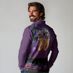 Custom Halloween Melbourne Storm Long Sleeve Polo Shirt Spooky Australia Mascot Rugby