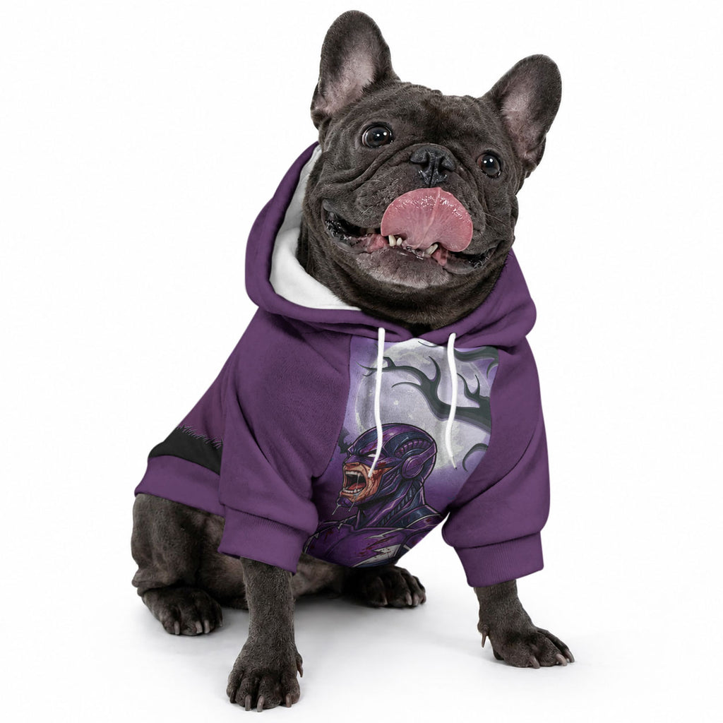 Custom Halloween Melbourne Storm Pet Hoodie Spooky Australia Mascot Rugby