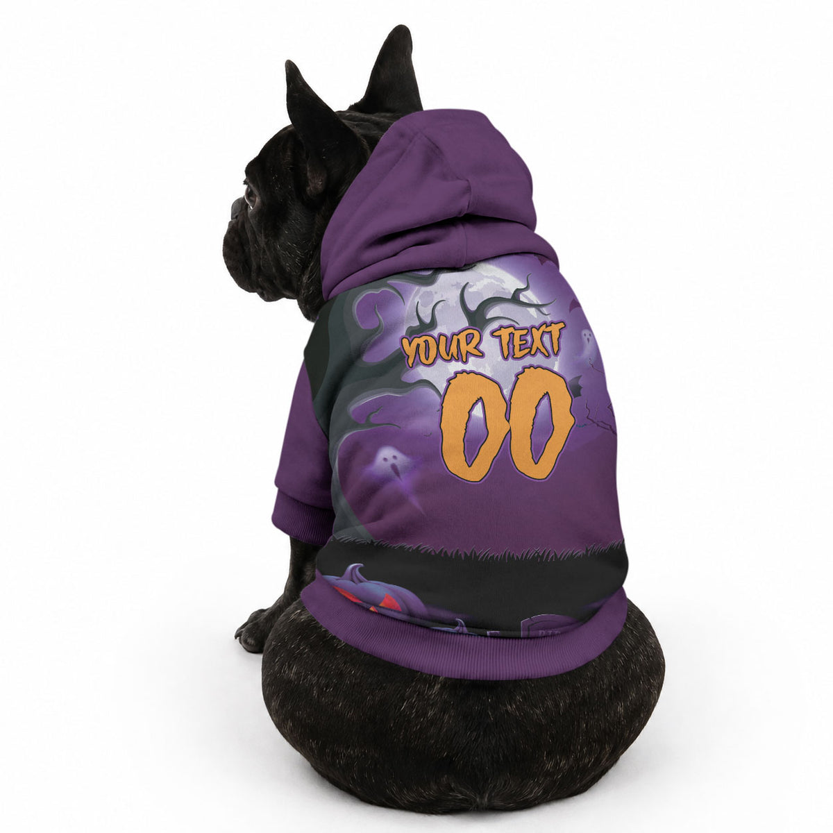 Custom Halloween Melbourne Storm Pet Hoodie Spooky Australia Mascot Rugby