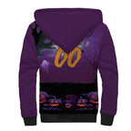 Custom Halloween Melbourne Storm Sherpa Hoodie Spooky Australia Mascot Rugby