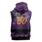 Custom Halloween Melbourne Storm Sleeveless Hoodie Spooky Australia Mascot Rugby