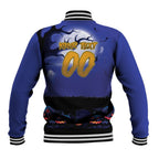 Custom Halloween New-Zealand Warriors Baseball Jacket Spooky Australia Mascot Rugby