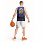 Custom Halloween New-Zealand Warriors Basketball Jersey Spooky Australia Mascot Rugby
