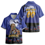 Custom Halloween New-Zealand Warriors Kid Hawaiian Shirt Spooky Australia Mascot Rugby