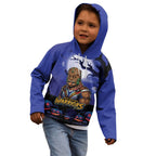 Custom Halloween New-Zealand Warriors Kid Hoodie Spooky Australia Mascot Rugby