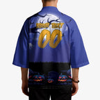 Custom Halloween New-Zealand Warriors Kimono Spooky Australia Mascot Rugby