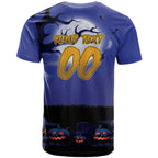 Custom Halloween New-Zealand Warriors T Shirt Spooky Australia Mascot Rugby