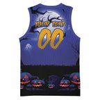 Custom Halloween Newcastle Knights Basketball Jersey Spooky Australia Mascot Rugby
