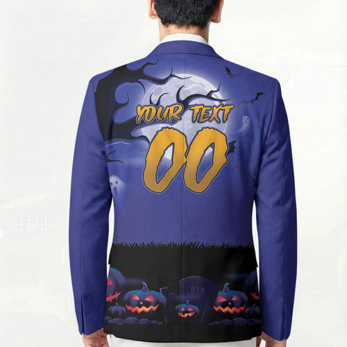 Custom Halloween Newcastle Knights Blazer Spooky Australia Mascot Rugby