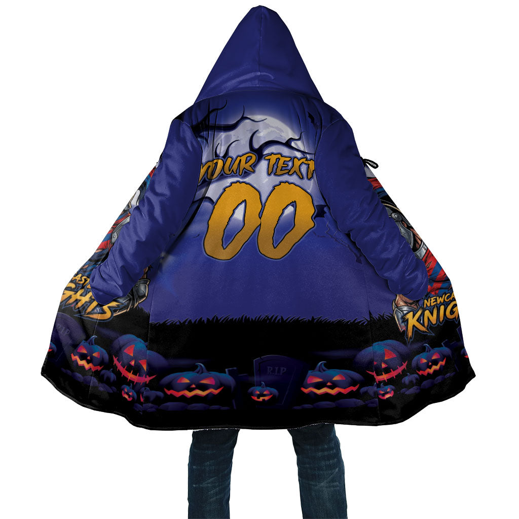 Custom Halloween Newcastle Knights Cloak Spooky Australia Mascot Rugby