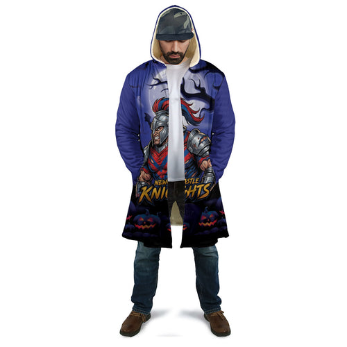 Custom Halloween Newcastle Knights Cloak Spooky Australia Mascot Rugby