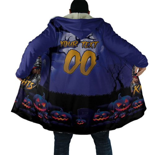 Custom Halloween Newcastle Knights Cloak Spooky Australia Mascot Rugby