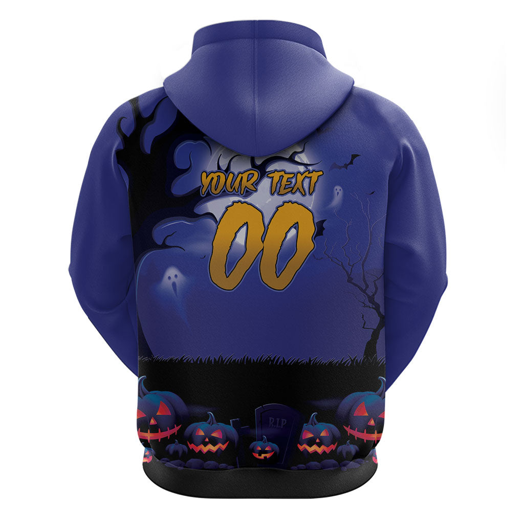Custom Halloween Newcastle Knights Hoodie Spooky Australia Mascot Rugby