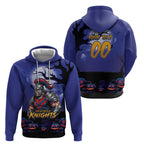 Custom Halloween Newcastle Knights Hoodie Spooky Australia Mascot Rugby