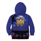 Custom Halloween Newcastle Knights Kid Hoodie Spooky Australia Mascot Rugby