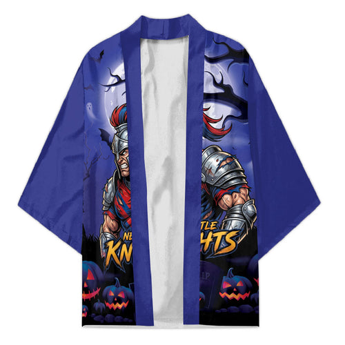 Custom Halloween Newcastle Knights Kimono Spooky Australia Mascot Rugby