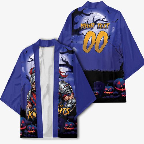 Custom Halloween Newcastle Knights Kimono Spooky Australia Mascot Rugby
