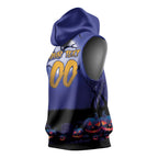 Custom Halloween Newcastle Knights Sleeveless Hoodie Spooky Australia Mascot Rugby