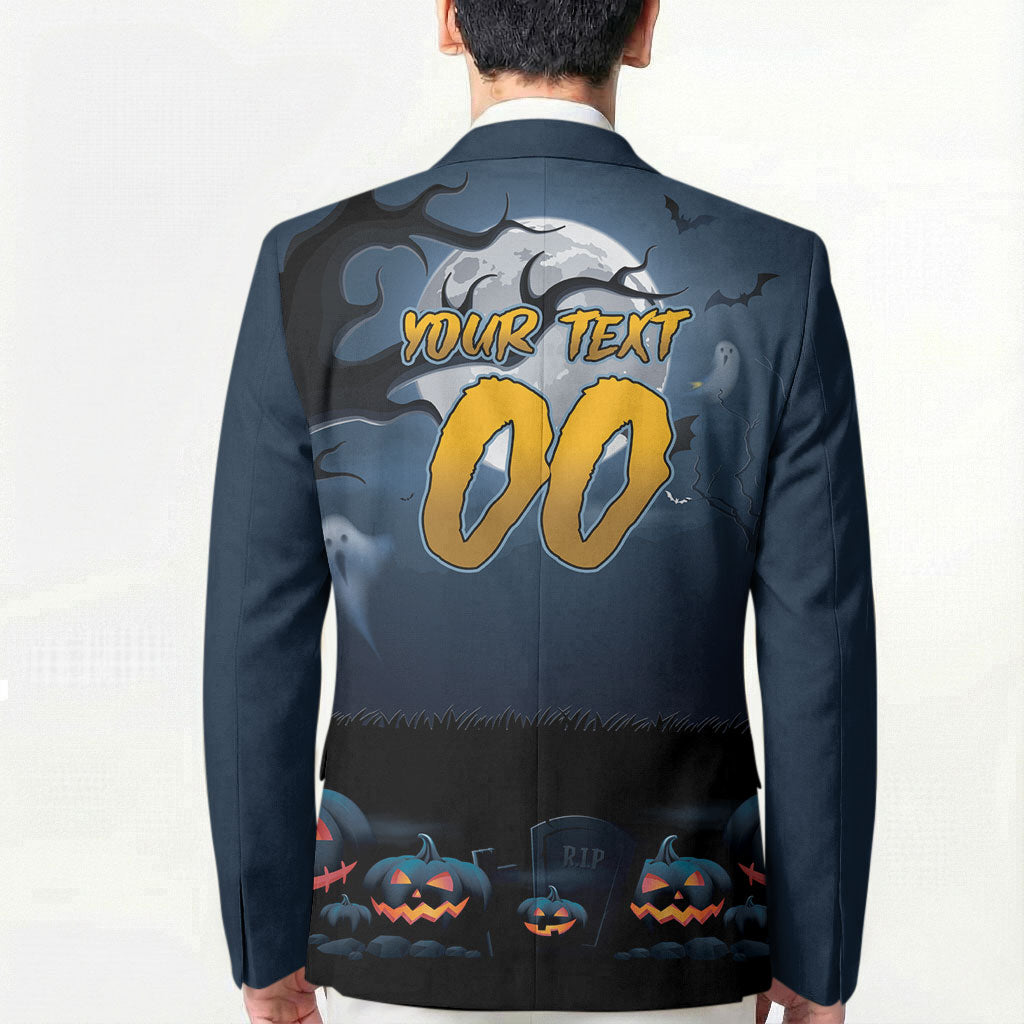 Custom Halloween North Queensland Cowboys Blazer Spooky Australia Mascot Rugby