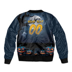 Custom Halloween North Queensland Cowboys Bomber Jacket Spooky Australia Mascot Rugby