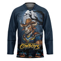 Custom Halloween North Queensland Cowboys Hockey Jersey Spooky Australia Mascot Rugby