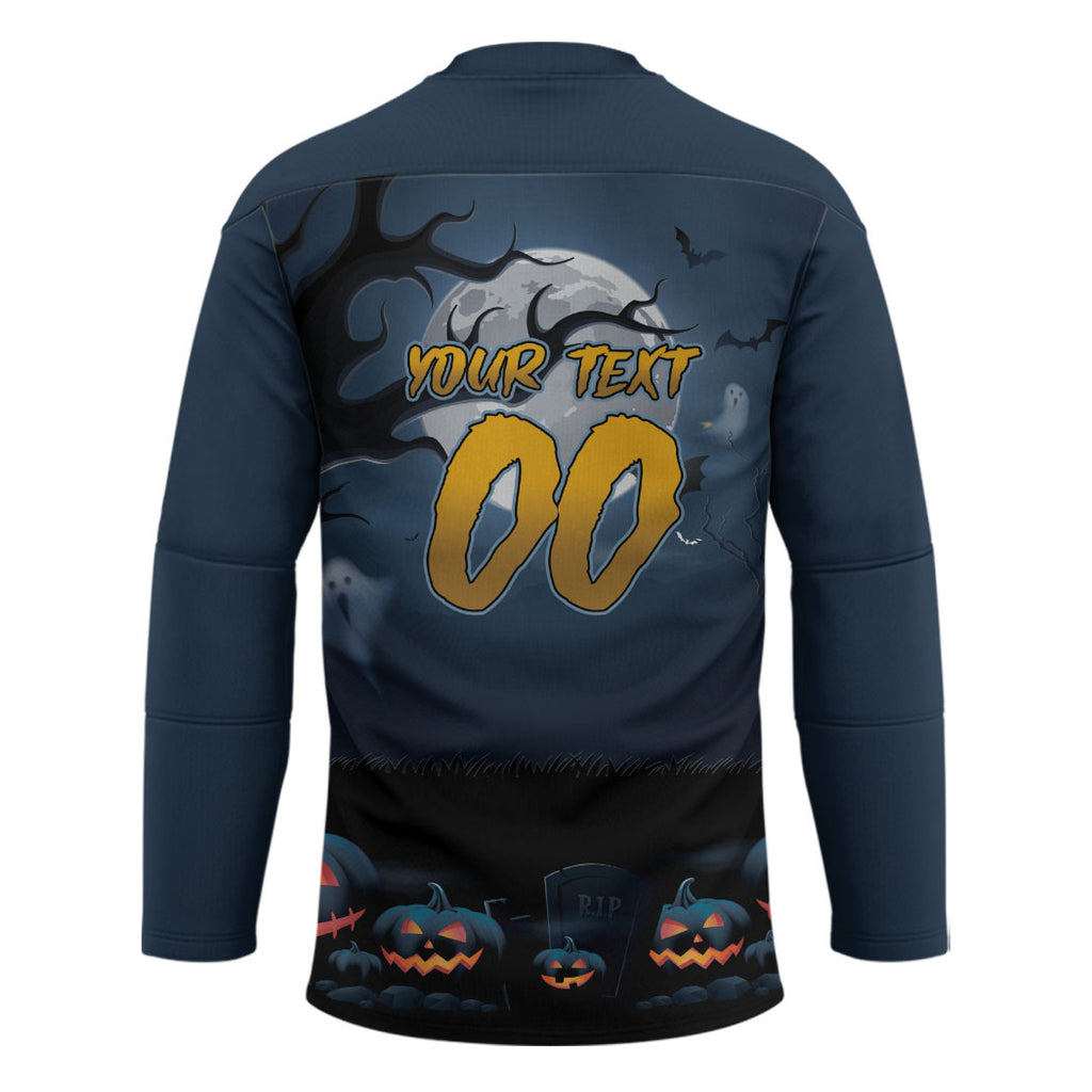 Custom Halloween North Queensland Cowboys Hockey Jersey Spooky Australia Mascot Rugby