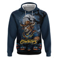 Custom Halloween North Queensland Cowboys Hoodie Spooky Australia Mascot Rugby