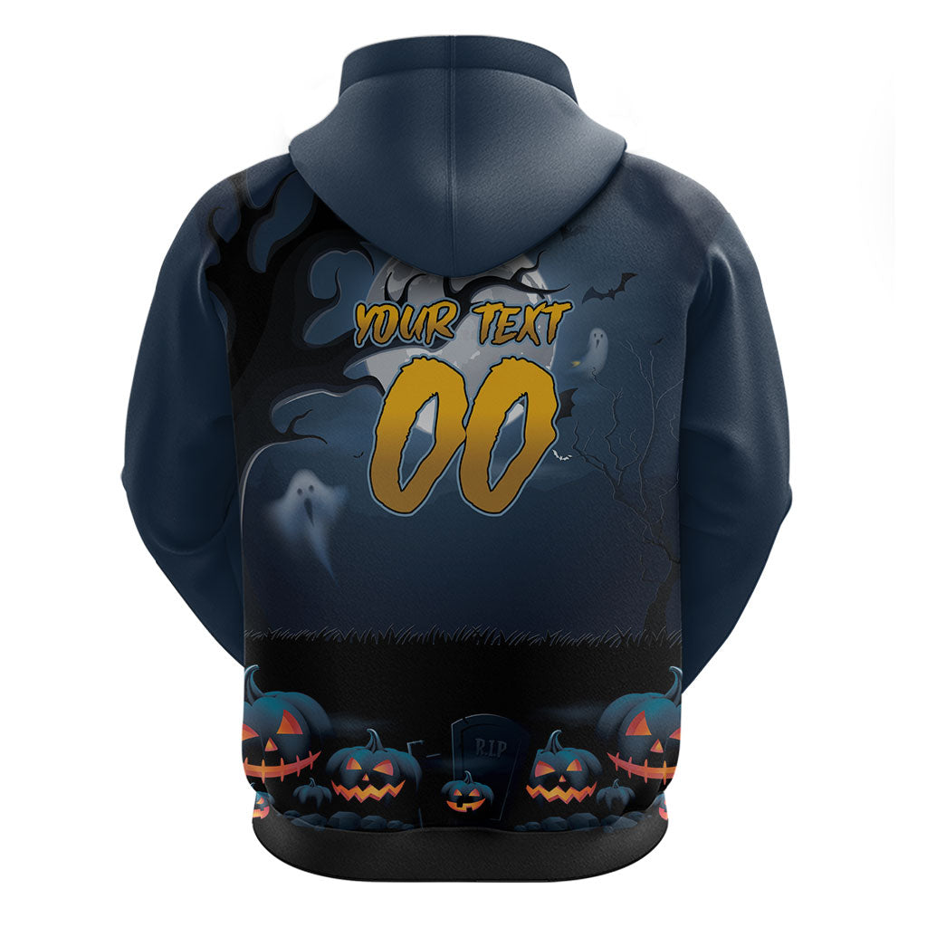 Custom Halloween North Queensland Cowboys Hoodie Spooky Australia Mascot Rugby