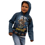 Custom Halloween North Queensland Cowboys Kid Hoodie Spooky Australia Mascot Rugby