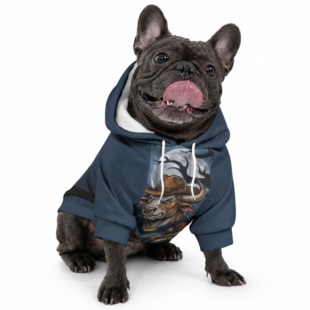 Custom Halloween North Queensland Cowboys Pet Hoodie Spooky Australia Mascot Rugby