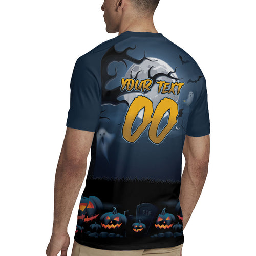 Custom Halloween North Queensland Cowboys Rugby Jersey Spooky Australia Mascot Rugby