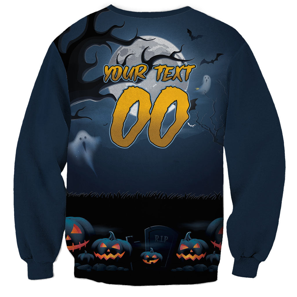 Custom Halloween North Queensland Cowboys Sweatshirt Spooky Australia Mascot Rugby