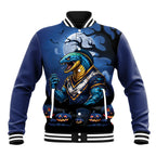 Custom Halloween Parramatta Eels Baseball Jacket Spooky Australia Mascot Rugby