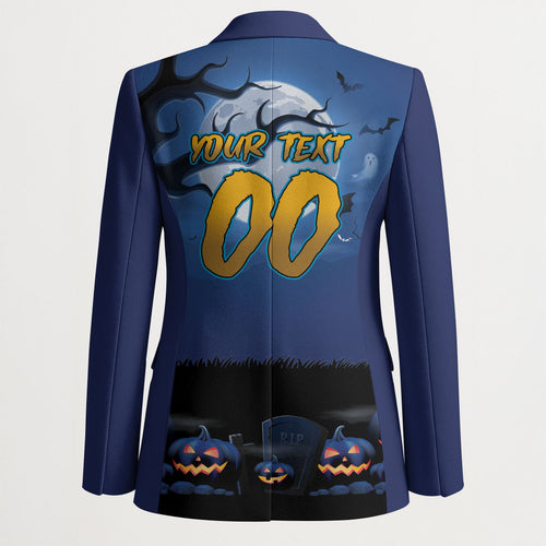 Custom Halloween Parramatta Eels Blazer Spooky Australia Mascot Rugby