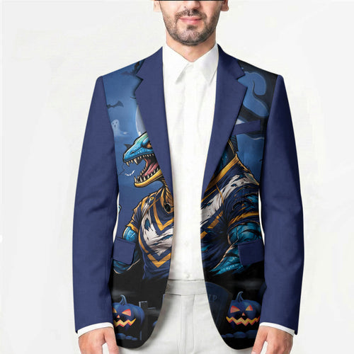 Custom Halloween Parramatta Eels Blazer Spooky Australia Mascot Rugby