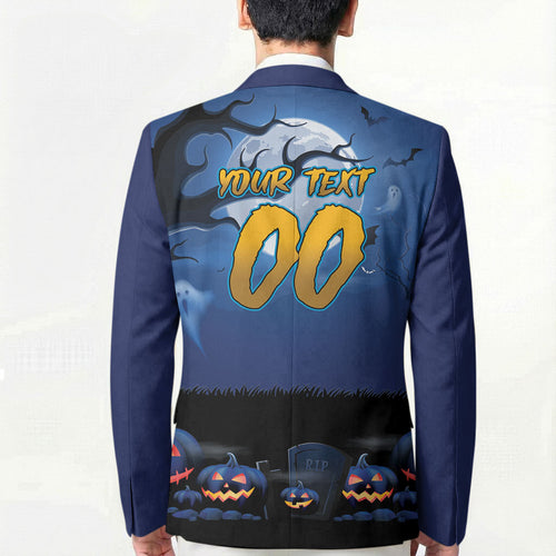 Custom Halloween Parramatta Eels Blazer Spooky Australia Mascot Rugby