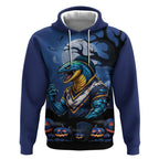 Custom Halloween Parramatta Eels Hoodie Spooky Australia Mascot Rugby