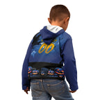 Custom Halloween Parramatta Eels Kid Hoodie Spooky Australia Mascot Rugby