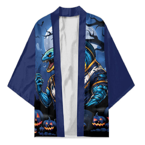 Custom Halloween Parramatta Eels Kimono Spooky Australia Mascot Rugby