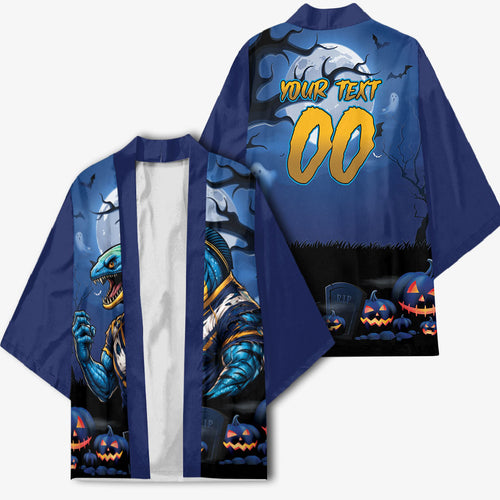 Custom Halloween Parramatta Eels Kimono Spooky Australia Mascot Rugby