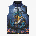 Custom Halloween Parramatta Eels Sleeveless Puffer Jacket Spooky Australia Mascot Rugby