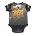 Custom Halloween Penrith Panthers Baby Onesie Spooky Australia Mascot Rugby
