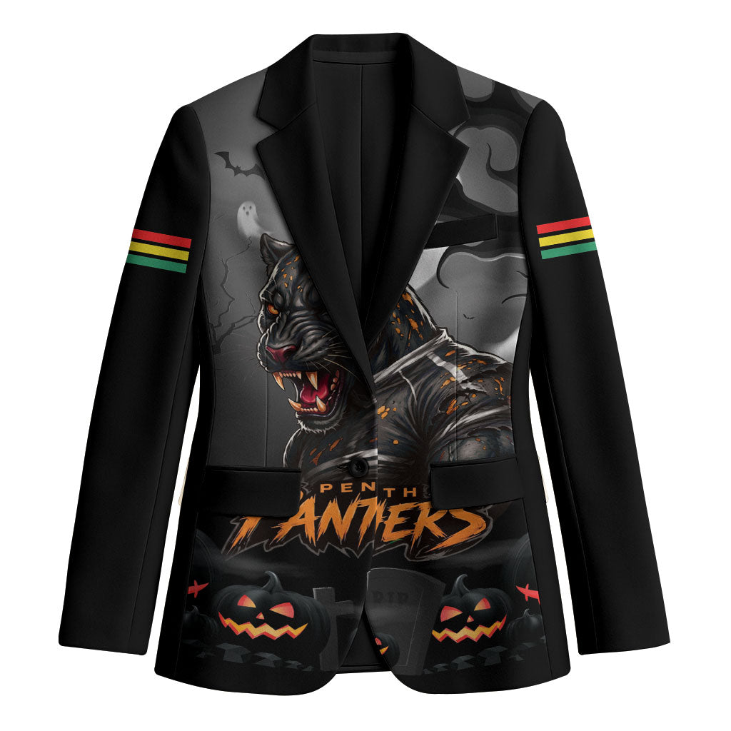 Custom Halloween Penrith Panthers Blazer Spooky Australia Mascot Rugby