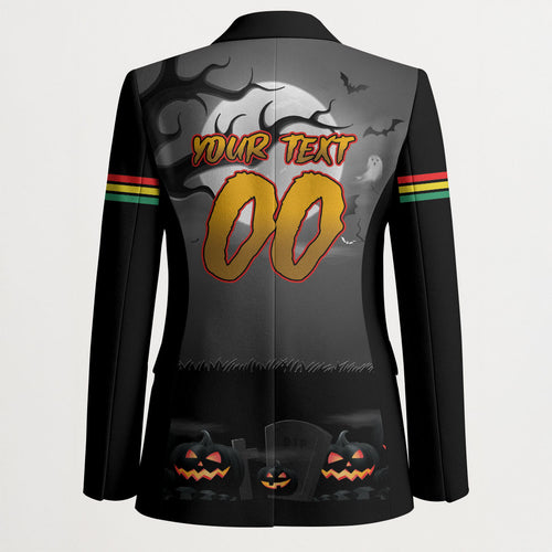 Custom Halloween Penrith Panthers Blazer Spooky Australia Mascot Rugby