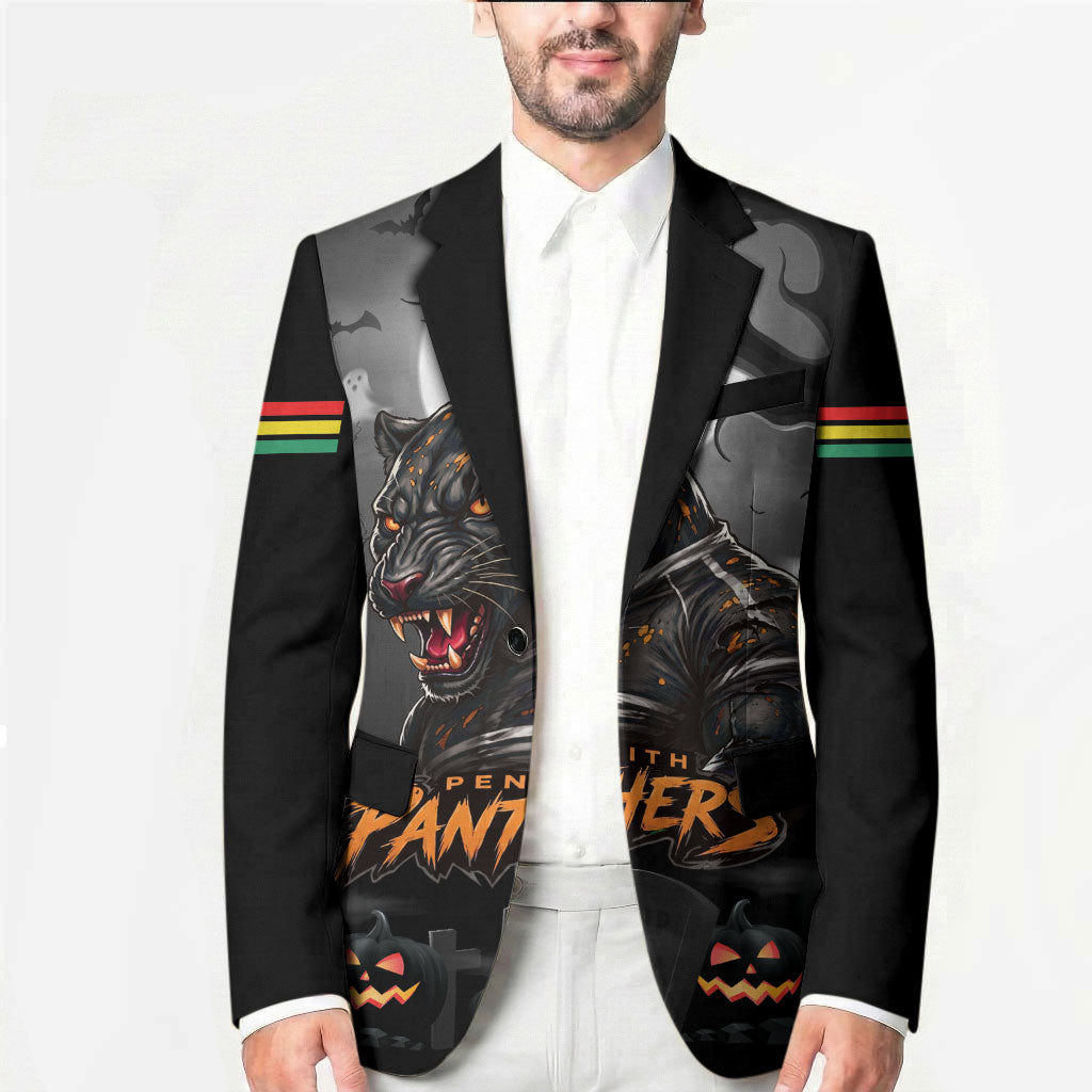 Custom Halloween Penrith Panthers Blazer Spooky Australia Mascot Rugby