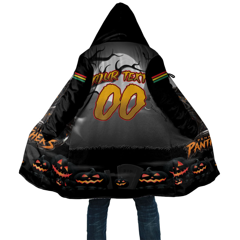 Custom Halloween Penrith Panthers Cloak Spooky Australia Mascot Rugby