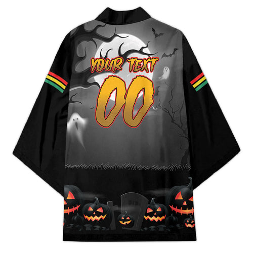 Custom Halloween Penrith Panthers Kimono Spooky Australia Mascot Rugby